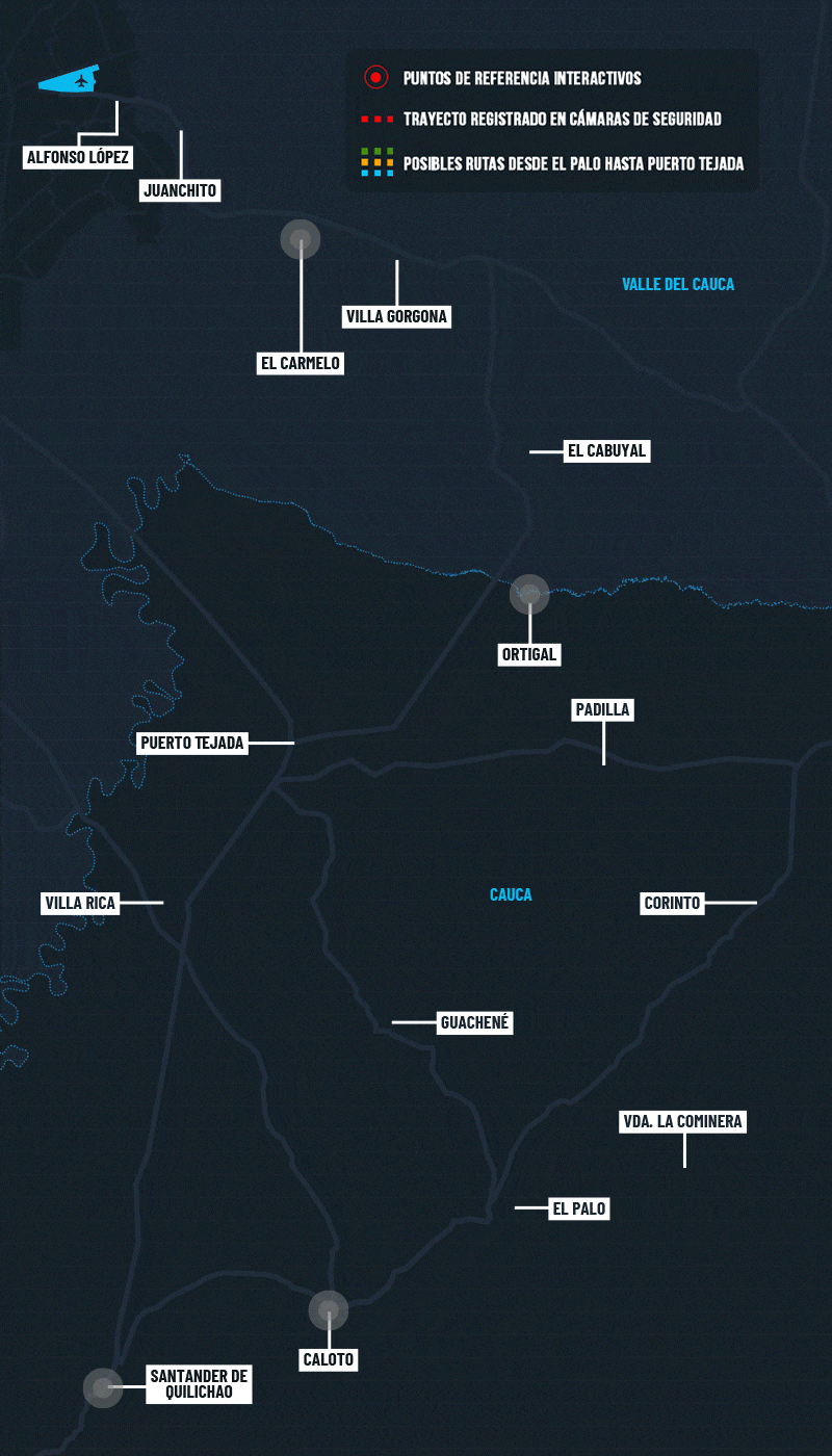 Mapa interactivo de la Avenida Ciudad de Cali