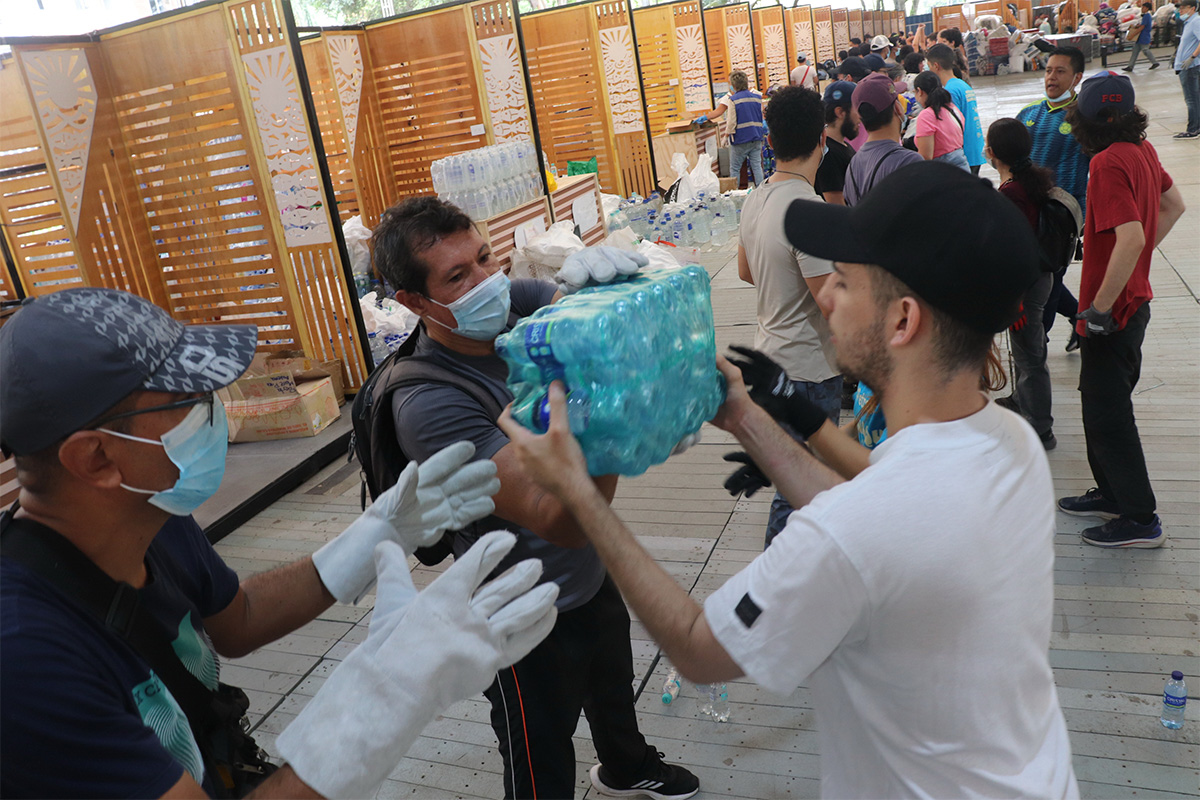 SOLIDARIDAD TERREMOTO PEÑA