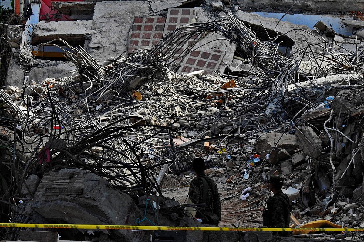 Edificio Vanesa solo ruinas